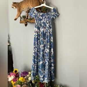 Ee:some Floral Maxi Dress